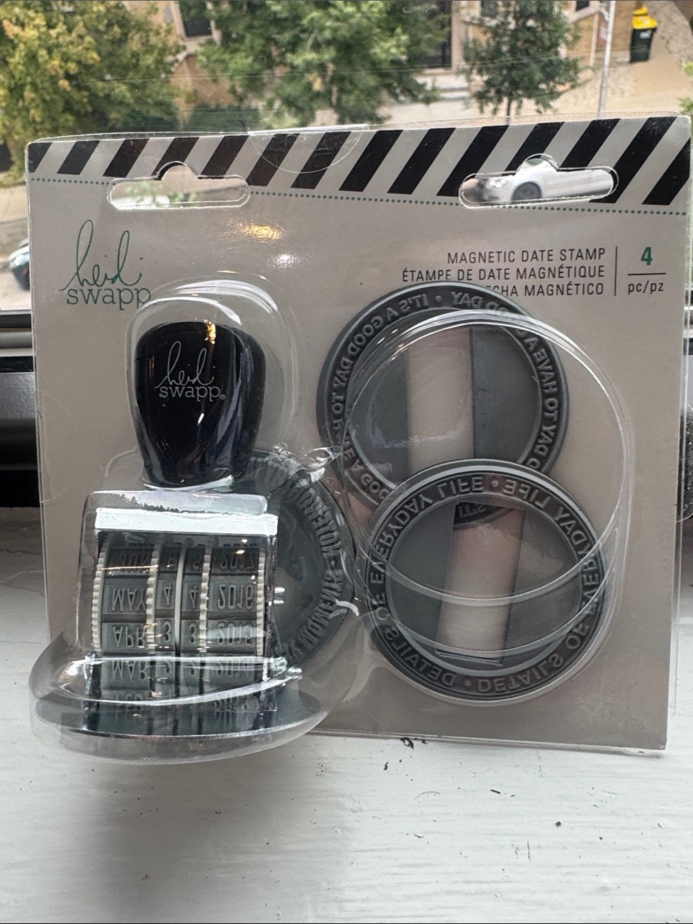 Heidi Swapp Magnetic Date Stamp – Black . New in box